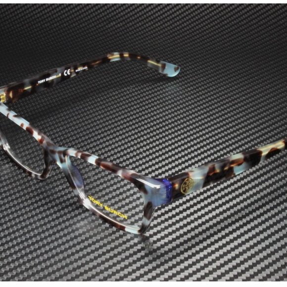 Tory Blue Tortoise 53mm Womens Eyeglasses